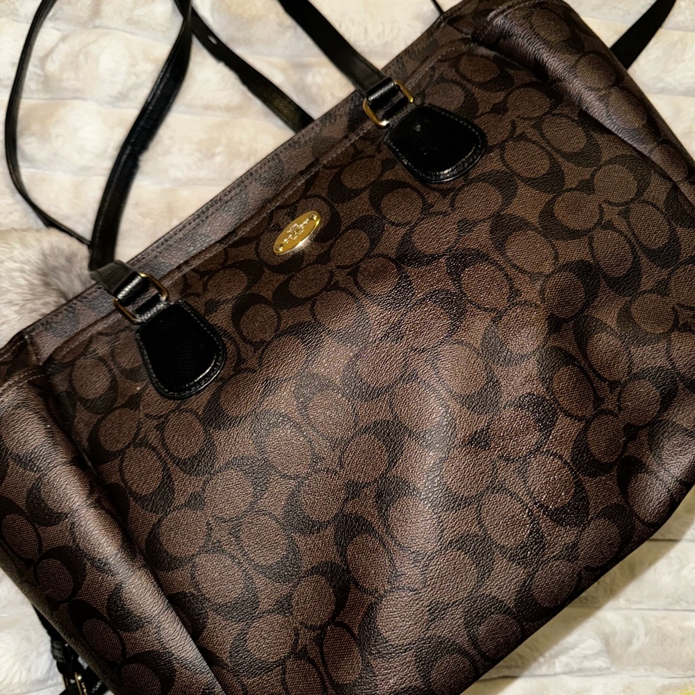 💘 Coach Baby Bag